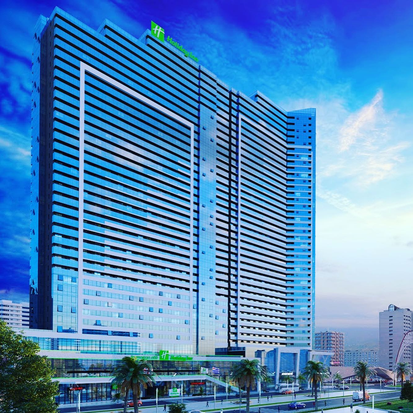 Bly Sky Tower-exterier